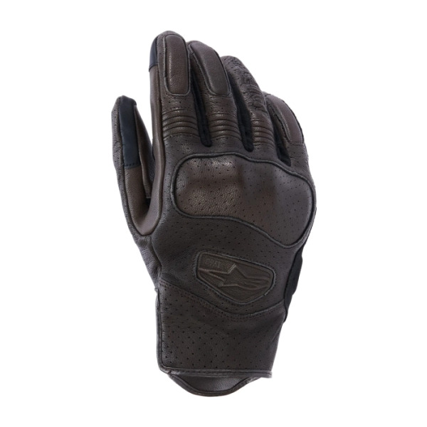 Alpinestars Alpinestars Mustang V3 Leather Men’s Gloves Dark Brown Black